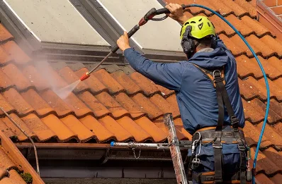 Démoussage et hydrofuge de toiture à Moulins-Engilbert